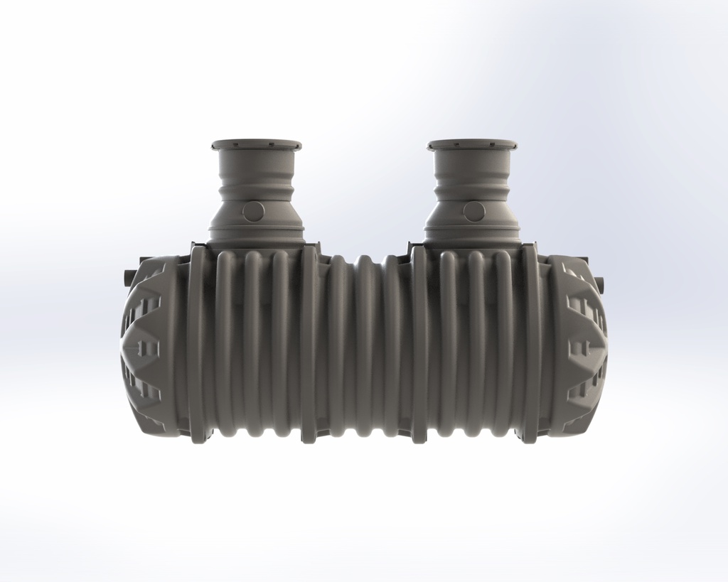 [301-0213] Oil/Water Separator Sepko-10/5000 R (Without Shafts, Without lids, Without bypass line, Without alarm)