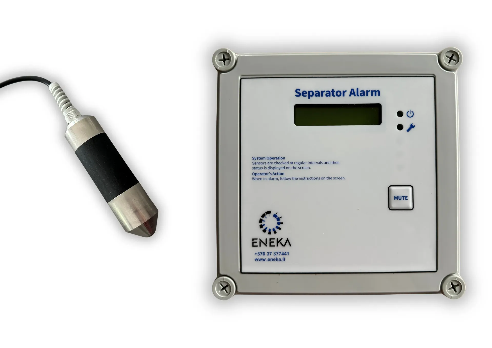 [301-3002] IP65 signalizatorius 220 V su naftos davikliu