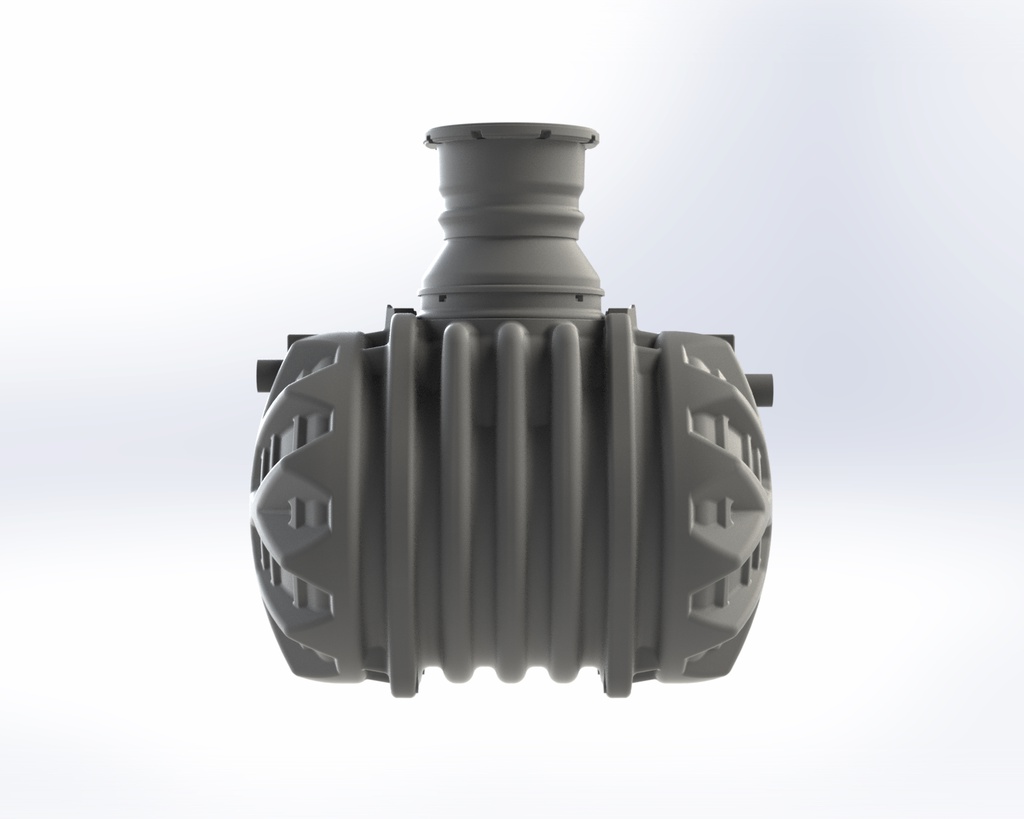 [302-0212] Oil/Water Separator Sepko-10/2000-TRW (Without shaft, Without lid, Without bypass line, Without alarm)