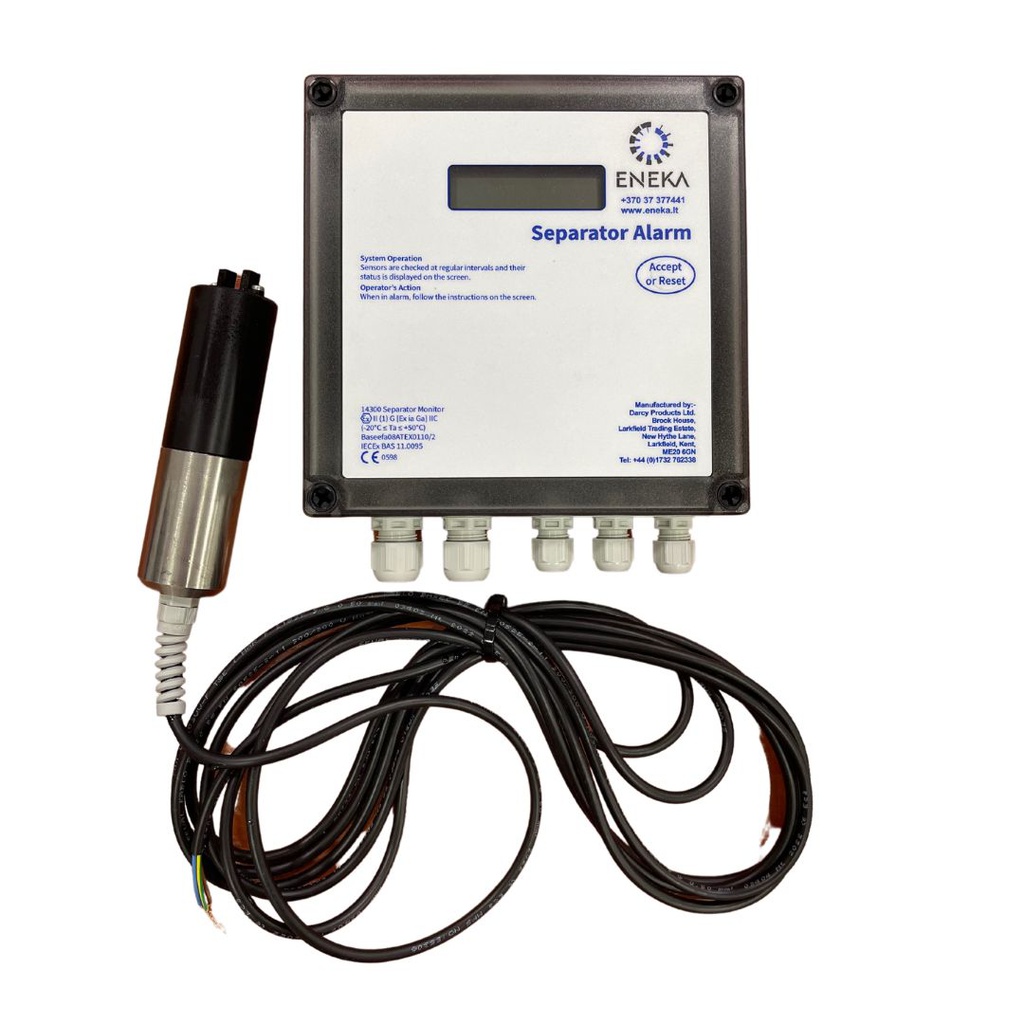 IP65 Separator Alarm 240V with Silt Probe 