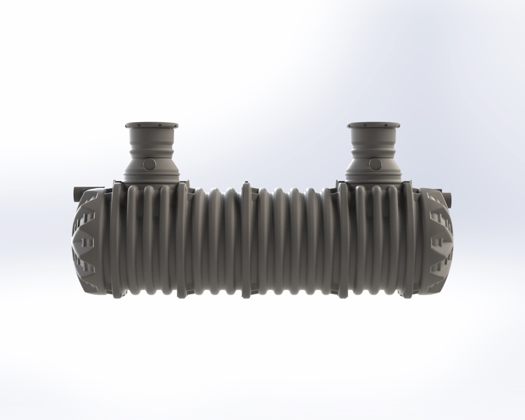 [301-0222] Oil/Water Separator Sepko-30/3000 R (Without Shafts, Without lids, Without bypass line, Without alarm)