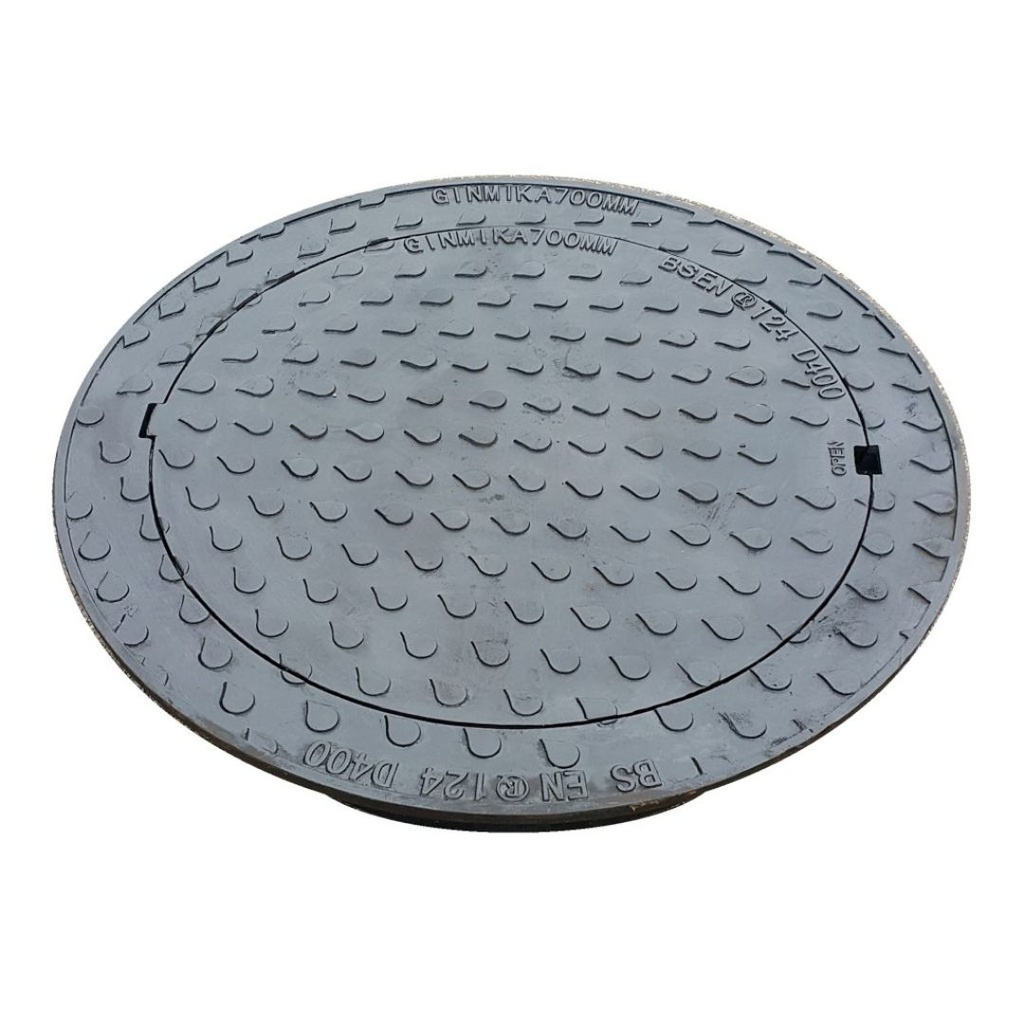 Cast/Ductile iron lid DN 600, Class D400 - 40 t