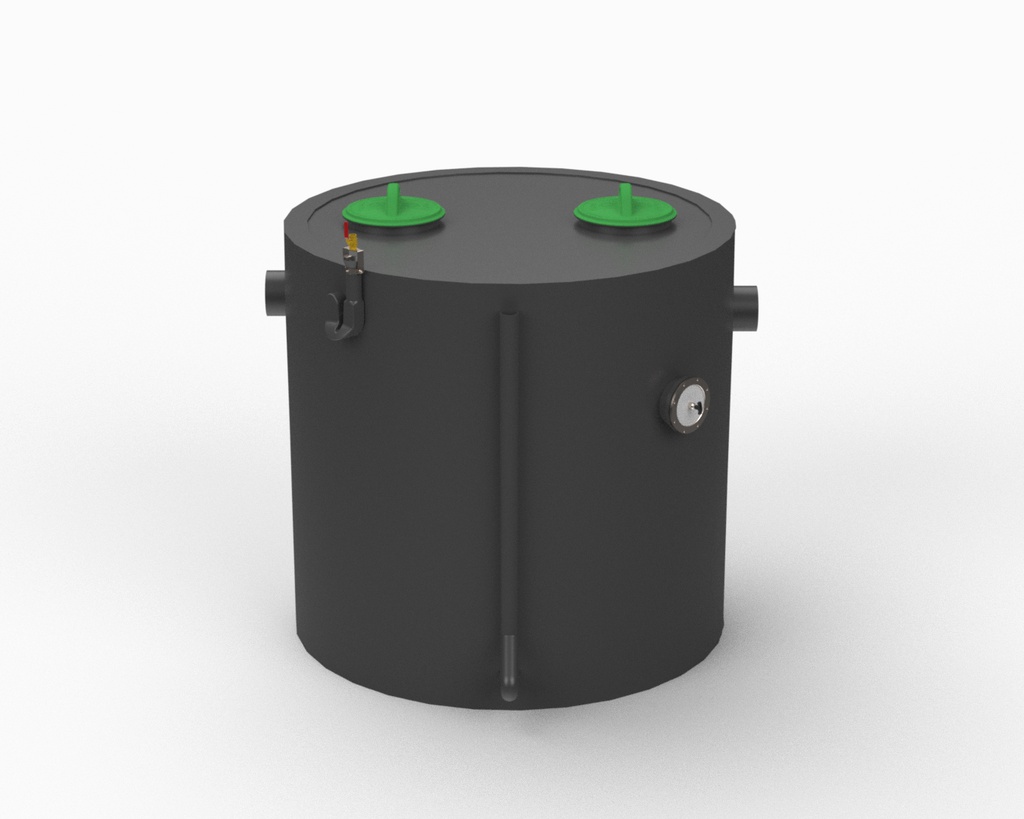 [201-0602] Free-standing Grease Separator Greasly-15A-PRIMA (ENEKA, left to right)
