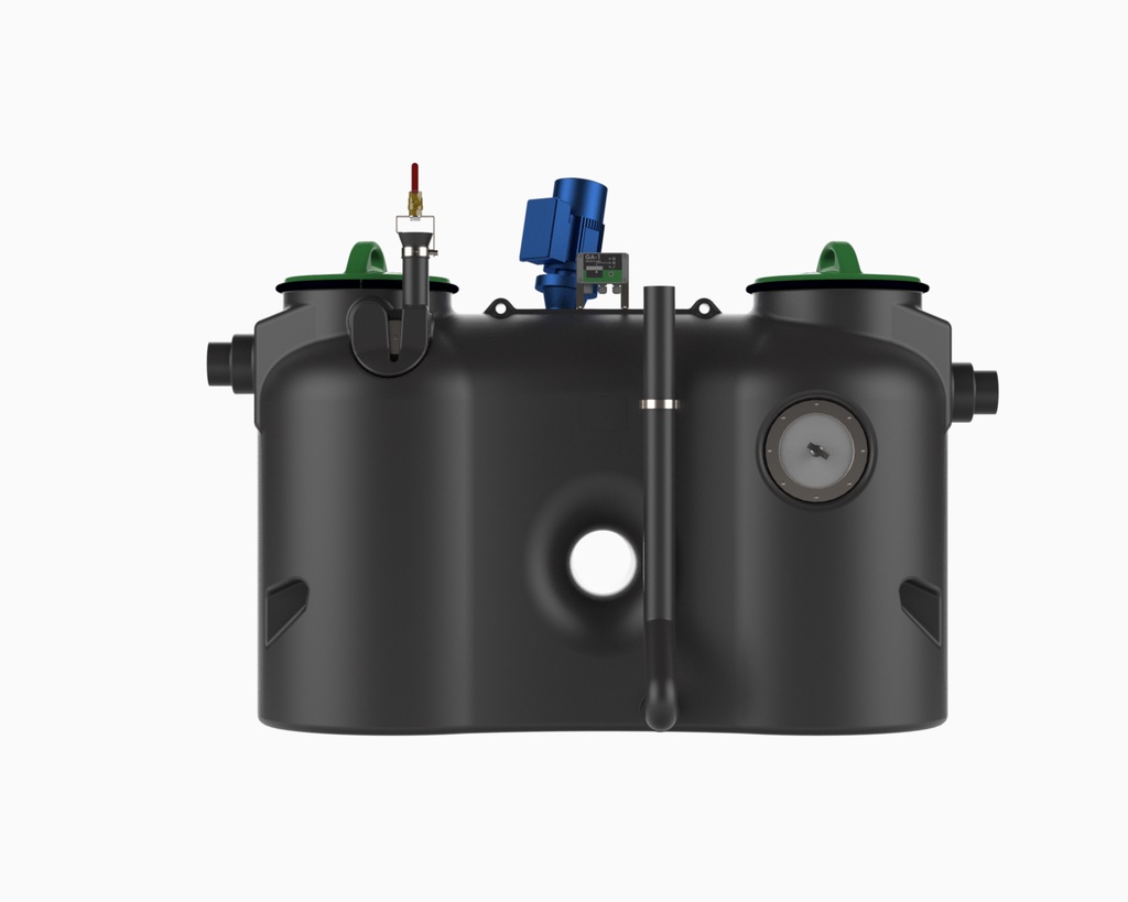 [201-0203] Free-standing Grease Separator Greasly-2A-MIX (ENEKA, left to right)
