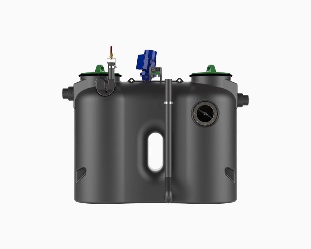Antžeminis riebalų skirtuvas Greasly-4A-MIX (ENEKA, Iš kairės į dešinę)